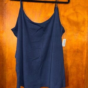 Old Navy Navy Blue Tank Top